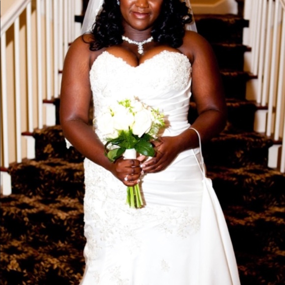 David’s Bridal size 14 wedding dress - Picture 9 of 11